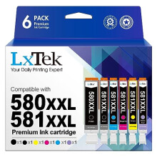 replacement for Canon 580XXL 581XXL Ink Cartridges for Canon PIXMA TS6251 TS6350 TS6351 TR8550 TS8150 TS8250 TS6150