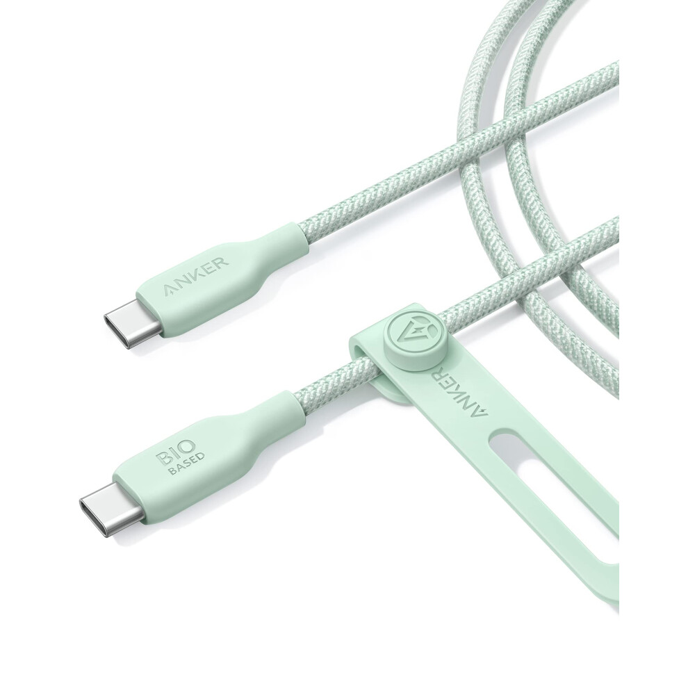 USB C to USB C Cable (240W, 6 ft), USB C Charger Cable Type C Charging Cable Fast Charging USB C Cable for MacBook Pro