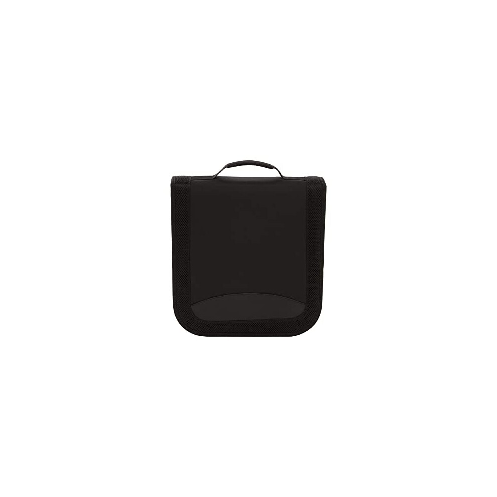 CD / DVD Wallet 128 Disc Capacity Nylon Black-image-OPC-PDRZS2K-NEW