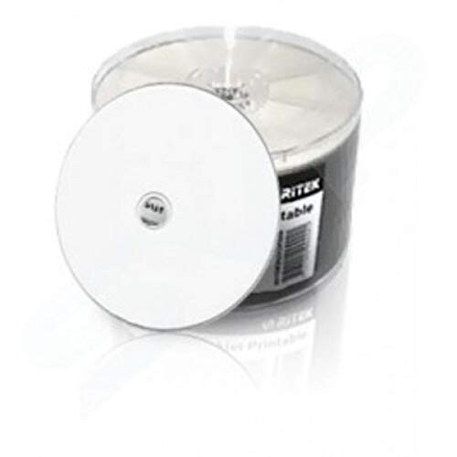 50 x Ritek Professional White Inkjet Printable DVD - R 1