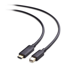 Unidirectional USB C to Mini DisplayPort Cable 1.8m Supporting 4K 60Hz - Not Compatible with USB C or Thunderbolt 3