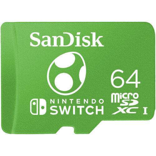 SanDisk 64GB microSDXC Card for Nintendo Switch - Nintendo Licensed Product, Twin Pack (includes two cards) 1