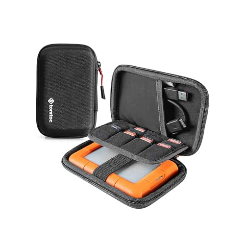 External Hard Drive Case 2.5-inch For Hdd, Eva Shockproof Portable Bag 