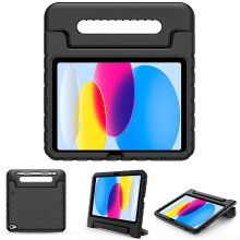 ProCase Kids Case for iPad 10th Gen 10.9 2022 - Pencil Holder, Shockproof, Lightweight, Stand & Convertible Handle, Model PC-08363771