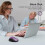 TeckNet Bluetooth Mouse, Rechargeable Bluetooth Wireless Mouse(Tri-Mode: BT 5.0/3.0+2.4G), 4800DPI Adjustable, Silent Ergonomic 5