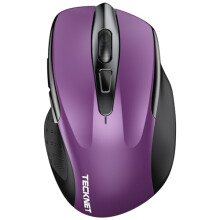 Bluetooth Mouse, Rechargeable Bluetooth Wireless Mouse(Tri-Mode: BT 5.0/3.0+2.4G), 4800DPI Adjustable, Silent Ergonomic