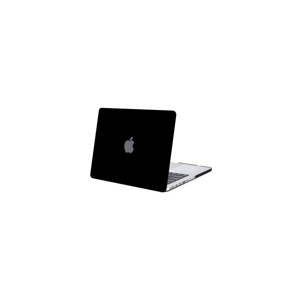 Compatible With Macbook Pro 13 Inch Case 2015 2014 2013 2012 A1502 A1425 Older Version With Retina Display, Protective Black 764102892399