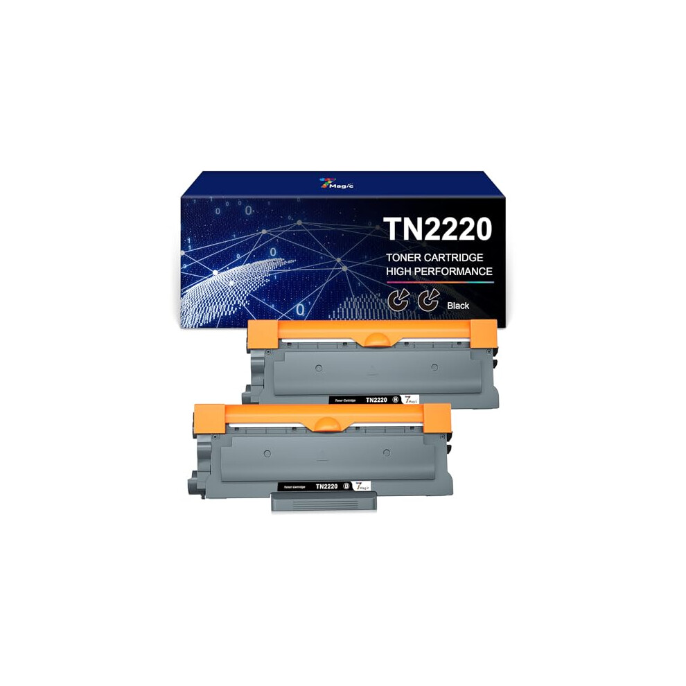 Tn-2220 Tn2220 Toner Cartridge Compatible Replacement For Brother Tn2220 Tn2010 Tn2210 Toner For Brother Dcp-7055 691283672093
