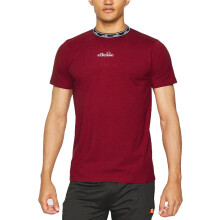 (Burgundy, M) ELLESSE ALONA Mens T Shirts Summer Cotton Top
