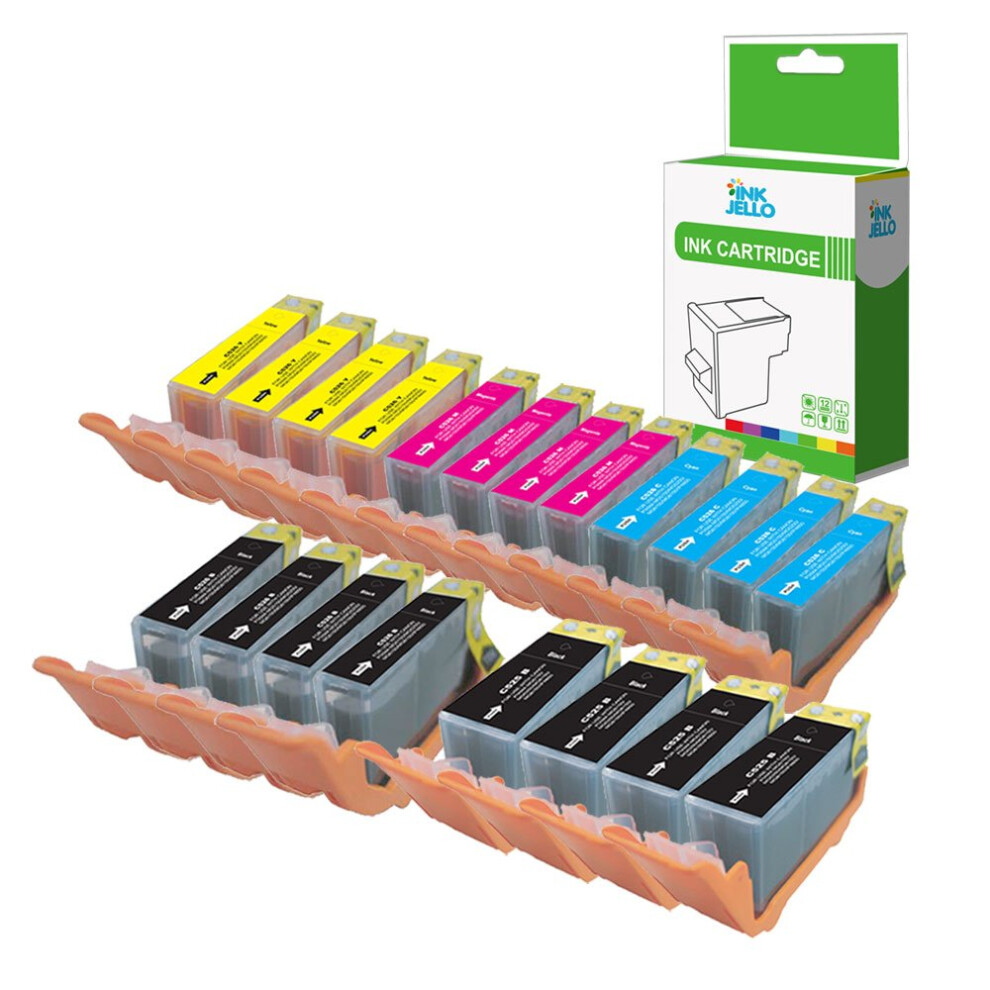 Ink Cartridge For Printer, Compatible With Canon Pixma Ip4850 Ip4950 Ix6550 Mg5150 Mg5250 Mg5300 Mg5320 Mg6150 Mg6250 747742366994