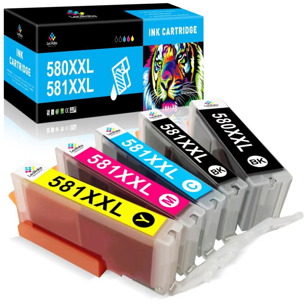 580Xxl 581XXL For Canon 580 & 581 Ink Cartridges And 580XXL 581Xxl For Canon Pgi-580 Xxl Cli-581 Xxl,For Canon Tr7500 754131259195