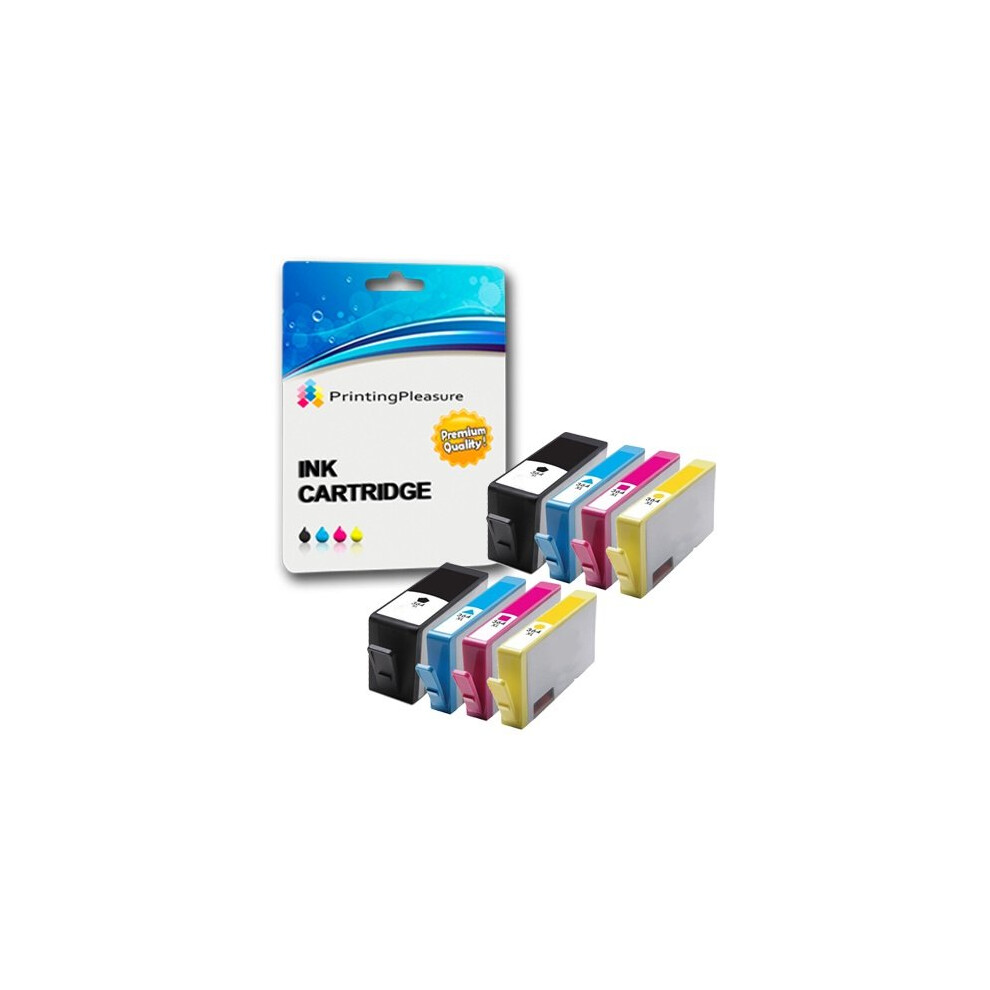 8 (2 Sets) Compatible Printer Ink Cartridges For Deskjet 3070A 3520 Officejet 4610 4620 Photosmart 5510 5514 5515 5520 604007425028