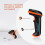 Barcode Scanner Wireless with Battery Level Indicator Rechargeable 1D Laser Barcode Reader 2000mAh Battery, Design 8