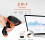 Barcode Scanner Wireless with Battery Level Indicator Rechargeable 1D Laser Barcode Reader 2000mAh Battery, Design 5