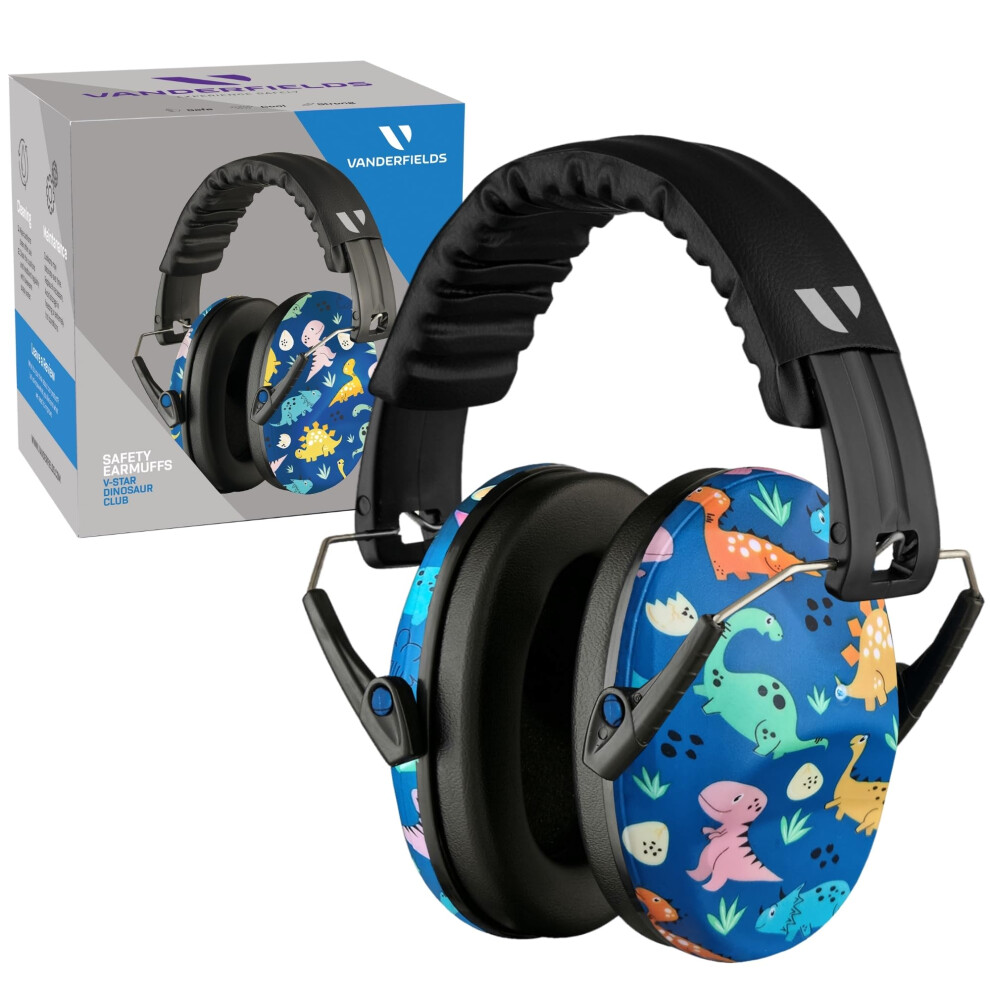 Kids Ear Defenders: 26dB Noise-Reducing Earmuffs for Children (Ages 3-16) Comfortable, Adjustable, Safe