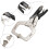 Amazon Metal Face Clamp, 11-Inch, 2-Pack, Black/Silver 2