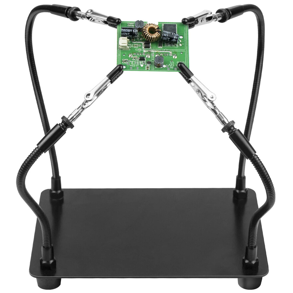 Helping Hands Soldering Station, Third Hand Soldering Tool 4 Flexible Arms Helping Hands For Electronic Repair Soldering 768476588001