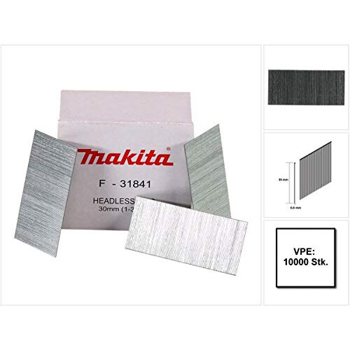 Makita F-31841 Headless Pin Nail 23G/0.6 P30, Multi-Colour 2