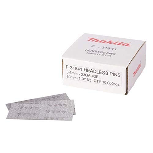 Makita F-31841 Headless Pin Nail 23G/0.6 P30, Multi-Colour
