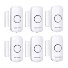 Door Alarm Sensor, Mini Window Alarm Sensors, Door Sensor Alarm for Home Security Systems with Quick Loud 100dB Ring