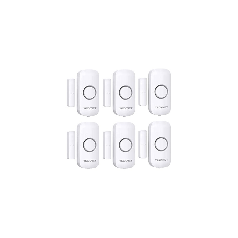 Door Alarm Sensor, Mini Window Alarm Sensors, Door Sensor Alarm for Home Security Systems with Quick Loud 100dB Ring