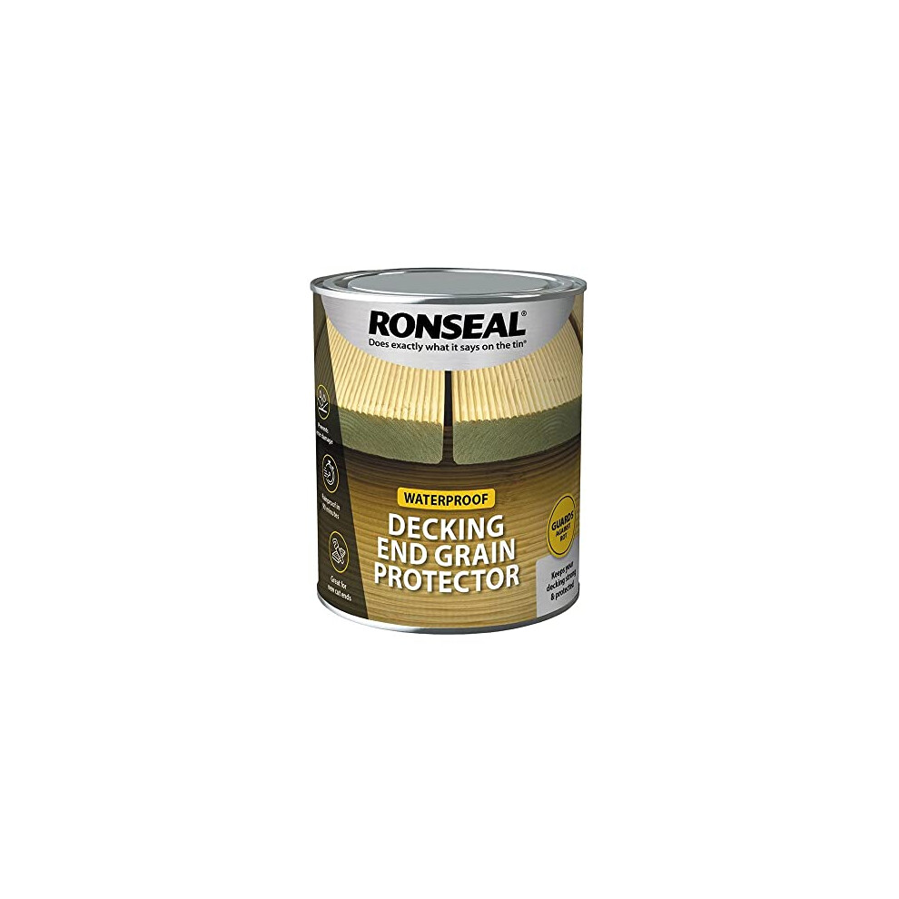 Ronseal Rslegp750 Decking End Preserve 750 Ml Grain/Green