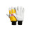 295399M Chainsaw Protective Gloves, Leather – Pair (M),white 1