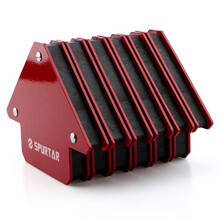 6Pcs 13KG Welding Magnets Strength Strong Magnetic Welding Holder Clamps Arrow Magnet Metal Working Mig Tools and
