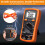 Auto Ranging Digital Multimeter AC/DC Voltage Current Ohm Capacitance Frequency Diode Transistor Audible Continuity, 5