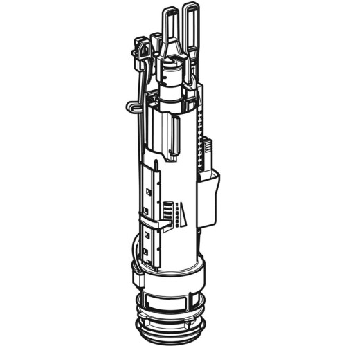 Geberit 244.820.00.1 Valve with Basin Type 212 for Sigma Mounted Flush Cheese 244820001, Multicoloured 2