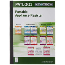 PATLOG1 PAT Test, A4 log book