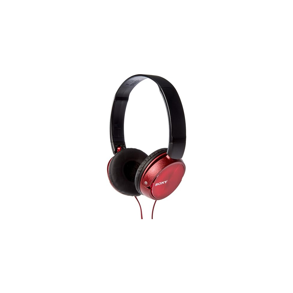 MDR-ZX310 Foldable Headphones - Metallic Red