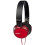 Sony MDR-ZX310 Foldable Headphones - Metallic Red 4