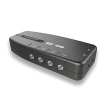 Signal Booster, SLx TV Amplifier Four Output 27820BMR - Improve Picture Quality And Channel Reception - Boost Your HD TV