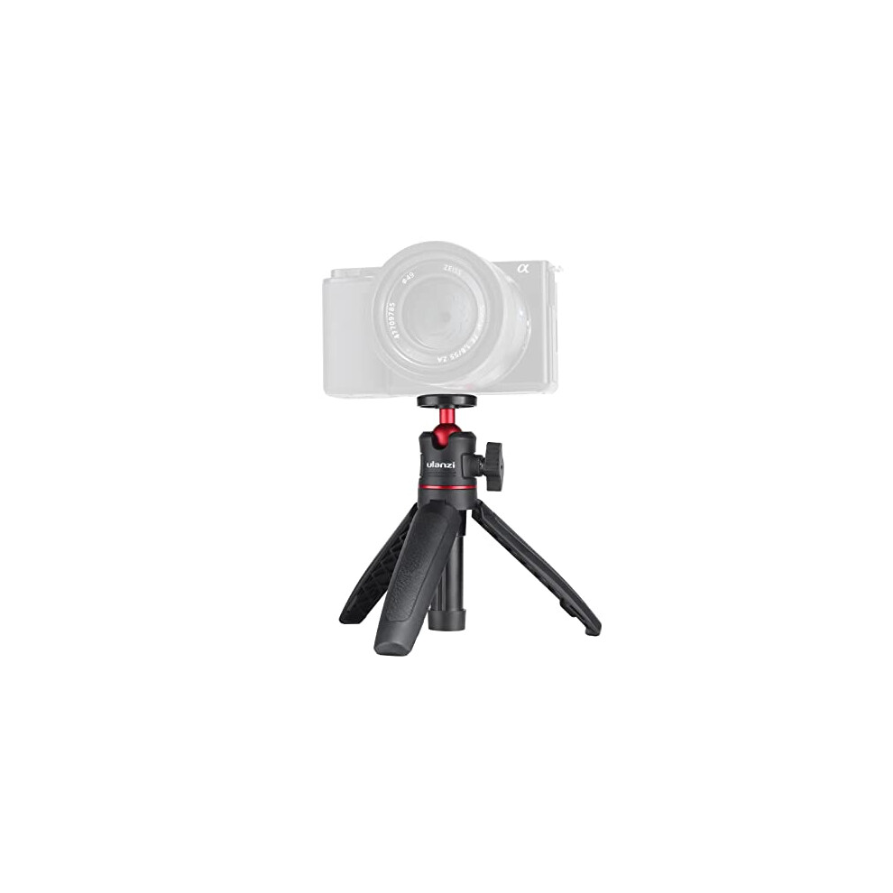 Compact Camera Tripod ULANZI MT-08 Pocket Tripod Portable Travel Tripod Handheld Mini Tripod with 1/4'' Screw,