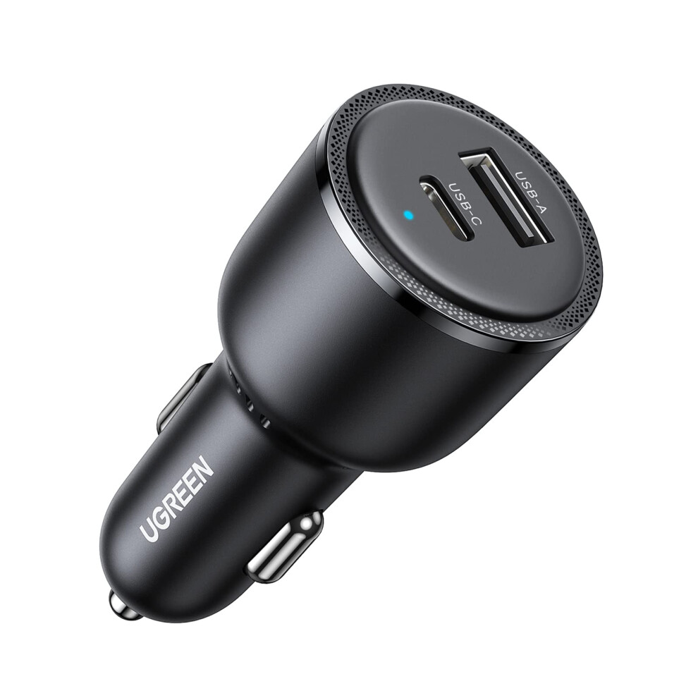 63W USB C Car Charger Fast Charging PPS 45W & QC3.0 & PD3.0 Type C Car Charger Compatible with Galaxy S24/S23/S22 Series