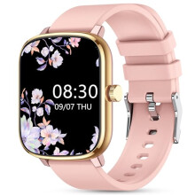 Smart Watch for Women Men Kids, 1.69" Smartwatch, 48mm Fitness Tracker Watch with Blood Pressure and Heart Rate Monitor