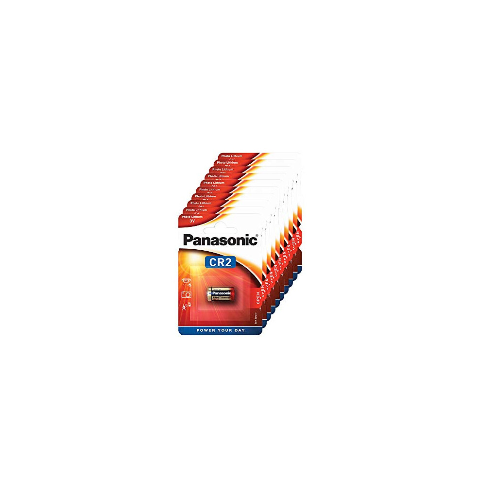 CR2 cylindrical lithium battery for high power-consuming lightweight appliances such as smoke alarms, intruder alarm