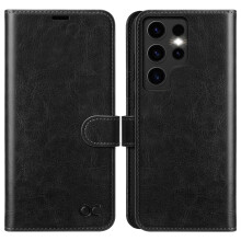 OCASE Premium PU Leather Wallet Case for Samsung Galaxy S24 Ultra 6.8-Inch | RFID Blocking, 4 Card Slots, Kickstand, Shockproof