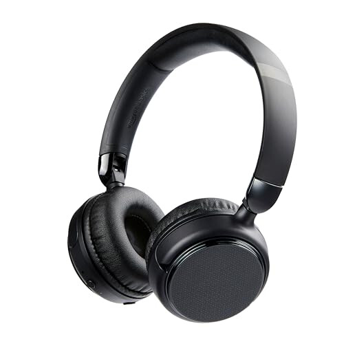 Amazon Bluetooth Wireless On Ear Headphones, 35 Hour Playtime, Black