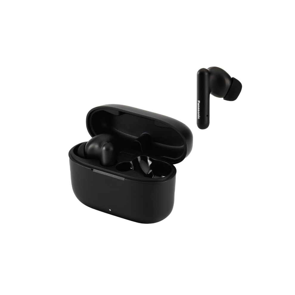 RZ-B110WDE-K Wireless Earbuds, Bluetooth 5.3, with Built-in Microphone, XBS, up to 26 Hours Battery Life, with Charging