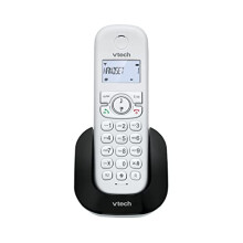 CS1500 Dual-Charging DECT Cordless Phone with Call Block,Landline House Phone with Caller ID/Call Waiting, Handsfree
