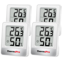 TP49 Digital Room Thermometer Indoor Hygrometer Mini Temperature Monitor Humidity Meter for Home Office Air Comfort