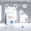 Ultrasonic Pest Repeller, 4 pack Plug-in Insect Repeller, Electronic Mouse and Rat Repeller, Pest Control Insect and 3
