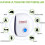 Ultrasonic Pest Repeller, 4 pack Plug-in Insect Repeller, Electronic Mouse and Rat Repeller, Pest Control Insect and 2