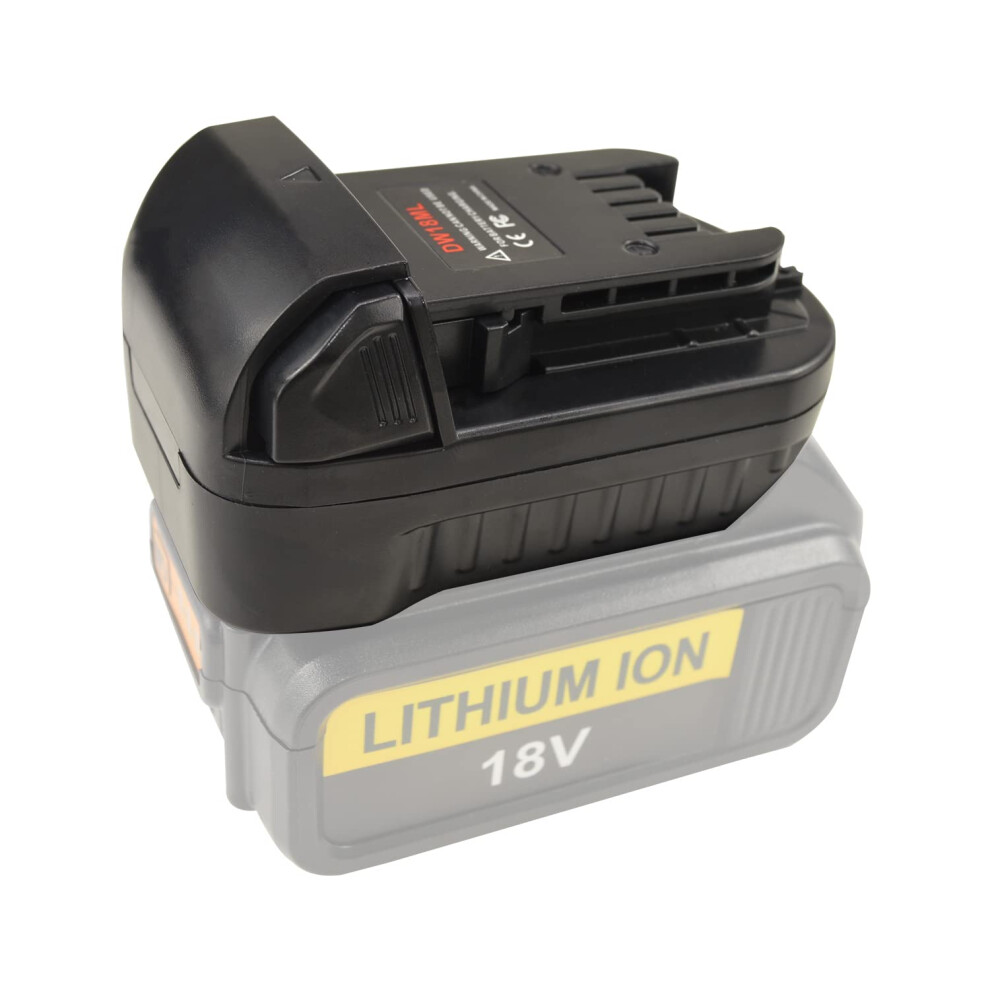 DL18ML DW18ML battery adapter for Milwaukee M18 18V Tool, adapter convert for 20V dewalt to Milwaukee M18 battery.