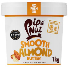 - Smooth Almond Butter (1kg) | Natural Nut Butter, No Palm Oil, No Added Sugar, Hi-Oleic Almonds, High in Unsaturated