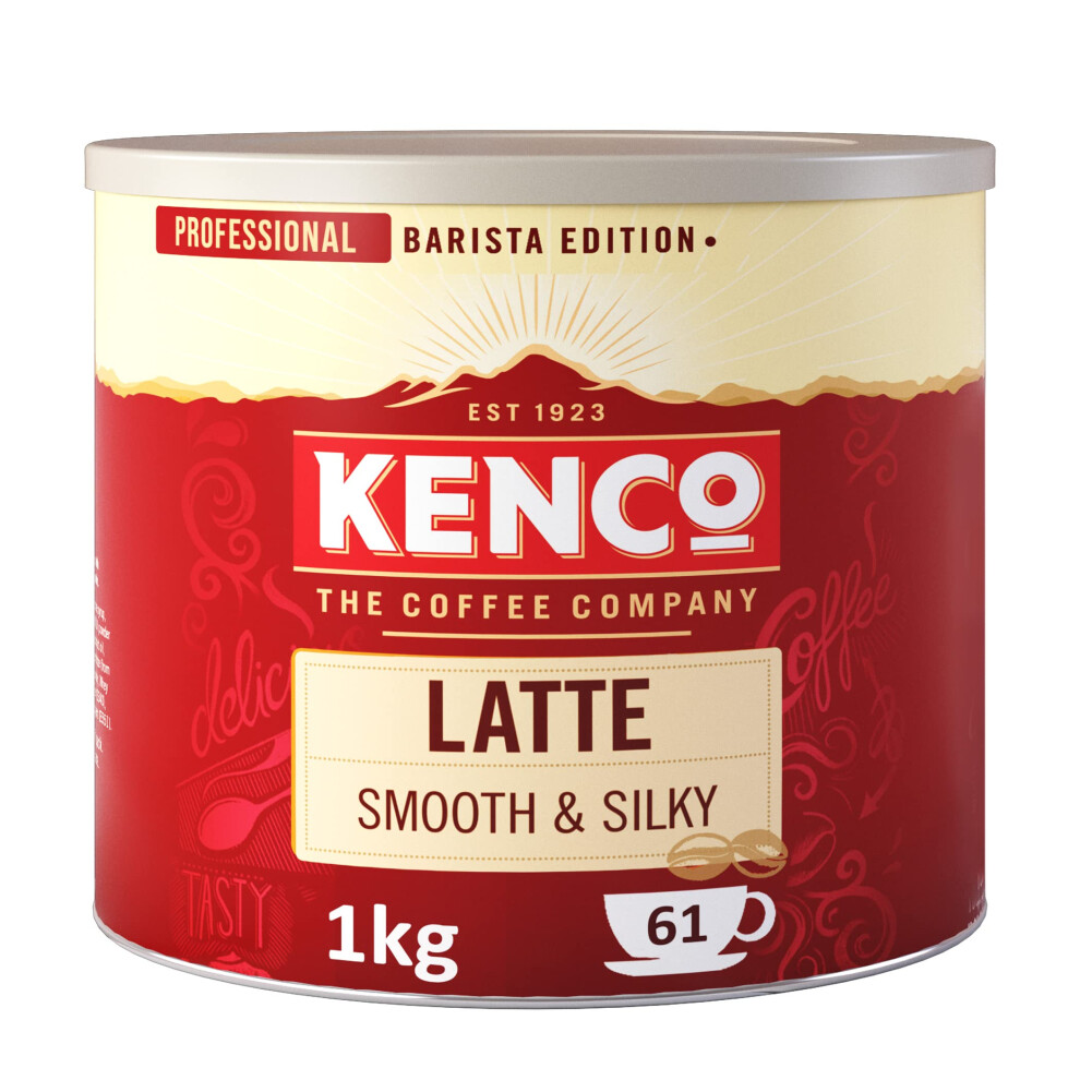 Latte Instant Coffee 1kg - Tin 1kg (Pack of 1)