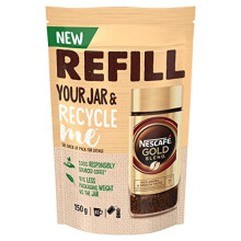 Nescafé Gold Blend Refill 150g | 5 Packs | 416 Cups | Rich and Smooth Coffee | Premium Quality Instant Coffee for a