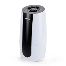GEEPAS Ultrasonic Humidifier for Bedroom Baby Room | 25W 2.6L Top-Fill Cool Mist Ultra Quiet 35dB with 360° Rotating Nozzle & Touch Control